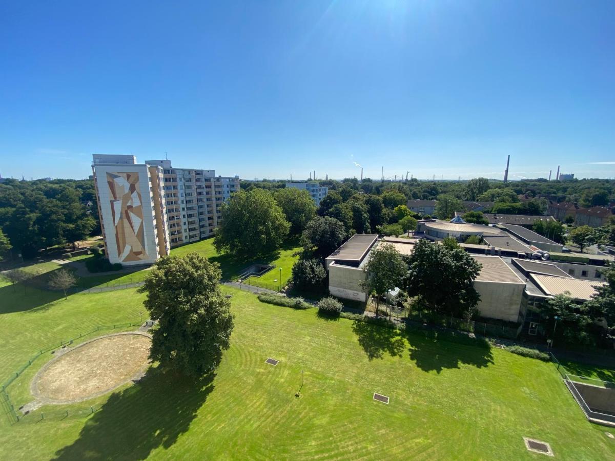 Duisburg Von Oben 3,5 Zimmer 8.Og Frisch Saniert Exterior photo